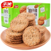 华美 原味+蔬菜+芝麻 粗粮饼干 1500g整箱