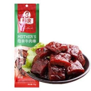 PLUS会员、有券的上：母亲牛肉棒牛肉干原味72g