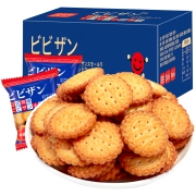 88VIP会员:比比赞 日式海盐小圆饼 小圆饼干500g