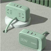 UGREEN 绿联 30W usb排插接线板