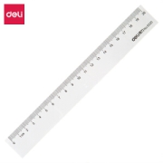deli 得力 6220 办公通用直尺 20cm