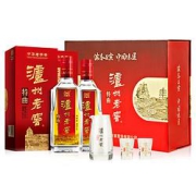 泸州老窖中华老字号52%vol浓香型白酒500ml*2瓶礼盒装