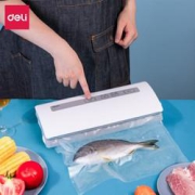 deli得力14889凝时系列家用商用真空封口机塑封机