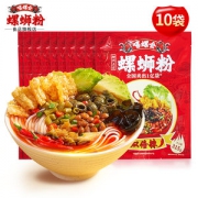 嘻螺会 双倍辣 广西柳州螺蛳粉 300g*11包