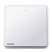 SIEMENS 西门子 灵蕴辰曦白 一开单控带LED指示灯开关面板