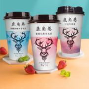 鹿角巷 蜜桃乌龙牛乳茶 65g*8杯