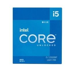intel 英特尔 i5-12600KF 台式机CPU处理器