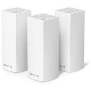 LINKSYS 领势 WHW0303 三频2200M 千兆Mesh分布式无线路由器 WiFi 5 三个装 白色