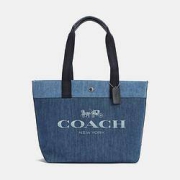 15日10点：COACH 蔻驰 91131SV/DE 女士牛仔托特包手提包