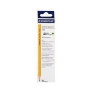 STAEDTLER 施德楼 德国施德楼(STAEDTLER)进口铅笔 学生素描绘画考试学习办公黄杆铅笔 133 HB12支/盒装