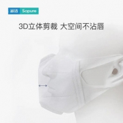 一次性医疗三层防护防尘透气立体口罩
