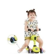 COOGHI 酷骑 VELO KIDS 儿童滑板车 发光轮升级款 柠檬黄