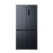 Midea 美的 478升十字四门风冷无霜19分钟急速净味除菌一级双变频智能家电冰箱BCD-478WSPZM(E) 以旧换新