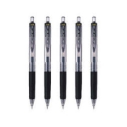 uni 三菱铅笔 UMN-138 按动中性笔 黑色 0.38mm 5支装