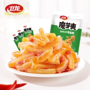 卫龙魔芋爽 辣条 办公室宿舍休闲零食  酸辣味素毛肚180g/袋