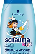 Schwarzkopf德版施华蔻儿童洗发水沐浴露二合一 250ml*5瓶装