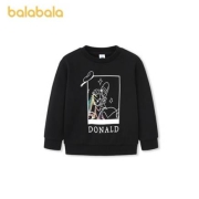 限尺码：balabala 巴拉巴拉 唐老鸭IP 男童休闲卫衣