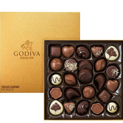 GODIVA 歌帝梵 金装巧克力礼盒 24枚 290g  直邮含税到手￥164.55