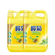 榄菊柠檬茶籽洗洁精1.125kg/瓶去油去味温和护手餐具果蔬通用食品级2瓶装