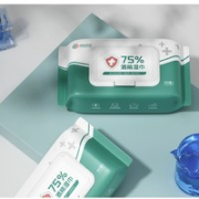 超亚 75%酒精消毒湿巾 40抽*2包