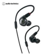 audio-technica 铁三角 ATH-E40 入耳式挂耳式有线耳机 黑色 3.5mm