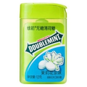 DOUBLEMINT 绿箭 无糖薄荷糖 茉莉花茶味 20粒