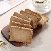 全麦无蔗糖，高膳食纤维：2斤 味出道 粗粮吐司面包