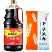 海天 生抽酱油1.9L+朝夕相厨玉米淀粉300g