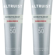 不泛白搓泥！Altruist 防晒霜 SPF50 100ml*2支装 含税到手约￥72.54