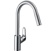 hansgrohe汉斯格雅FOCUS系列240可抽拉单把手厨房龙头