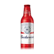 Budweiser 百威 BUDWEISER）百威红色铝罐 百威啤酒经典铝瓶装 355ml*24瓶