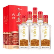西凤酒 白酒 凤香型 头曲 52度 500ml*6瓶 整箱装 高度白酒