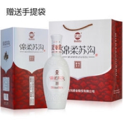 苏沟 绵柔苏沟 52度浓香型白酒 500mL*6瓶 整箱装 附3个手提袋