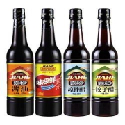 MINYAO民谣酿造凉拌醋+饺子醋+酱油+味极鲜520ml*4瓶