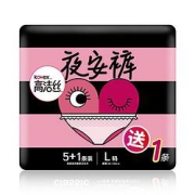 京喜APP：kotex 高洁丝 蜜桃小姐夜安裤L号 6条