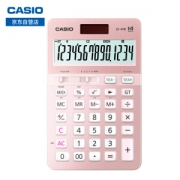 CASIO 卡西欧 JS-40B-PK 办公计算器 樱花粉色