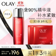 OLAY 玉兰油 新生塑颜金纯活能水 150ml（大红瓶面膜*6）