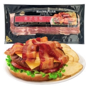 PLUS会员、周三购食惠：Smithfield 史蜜斯 美式培根早餐肉切片 180g