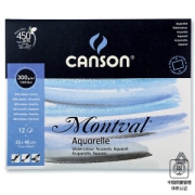PLUS会员：CANSON 康颂 梦法儿系列 水彩本 300g 300x400mm 12张