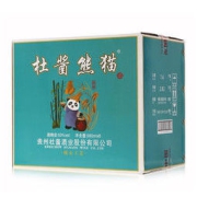 杜酱 熊猫酒53度纯粮食坤沙老酒整箱6瓶+12个小酒杯