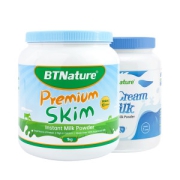 澳洲 BTNature 全脂/脱脂 高钙牛奶粉 口感清甜 1kg