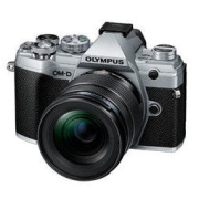 OLYMPUS 奥林巴斯 OM-D E-M5 Mark III M4/3画幅 微单相机 银色 12-45mm F4 PRO 变焦镜头 单头套机