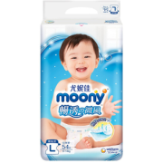 moony 婴儿纸尿裤 L54片