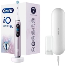 Oral-B 欧乐B iO 9 电动牙刷,采用革命性的磁性技术和微振动,7个清洁程序,3D齿表面分析,彩色显示屏和充电盒,玫瑰石英色