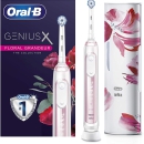Oral-B 欧乐B Genius X 限量版电动牙刷,1 个腮红粉色连接手柄,采用人工智能,6 种模式,1 个牙刷头,1 个智能旅行盒,男女礼品
