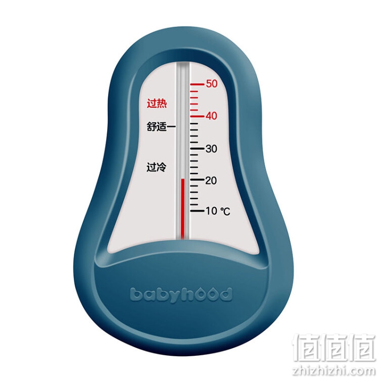 世纪宝贝（babyhood）水温计 婴儿洗澡温度计宝宝沐浴测水温 蓝色 BH-729