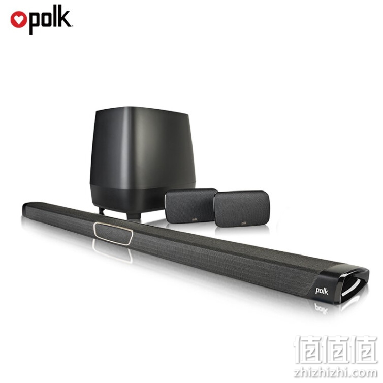 Polk Audio 长条状音响系统 带 Amazon 亚马逊 Alexa Command Bar Soundbar System