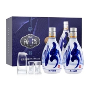 双12预售: 汾酒 青花20 53%vol 清香型白酒 500ml*2瓶 礼盒装