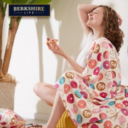 BERKSHIRE LIFE 闺蜜系列 单人法兰绒盖毯 130*180cm 多色