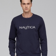 Nautica Underwear 秋冬男式圆领长袖上衣